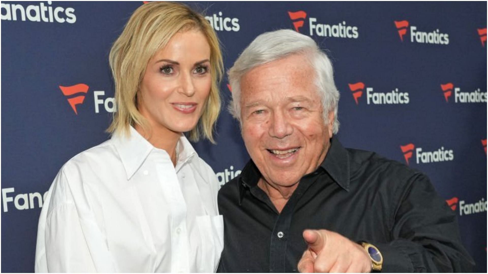 Robert Kraft and Dana Blumberg were spotted together on several occasions (Image via Kevin Mazur/Getty Images)