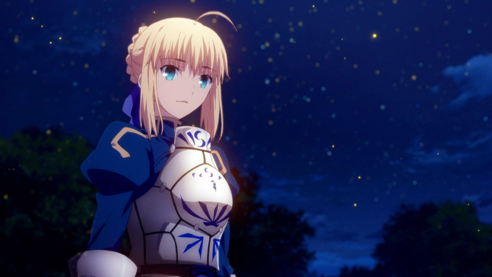 Saber as seen in the anime Fate/Stay Night (Image via Studio Deen)