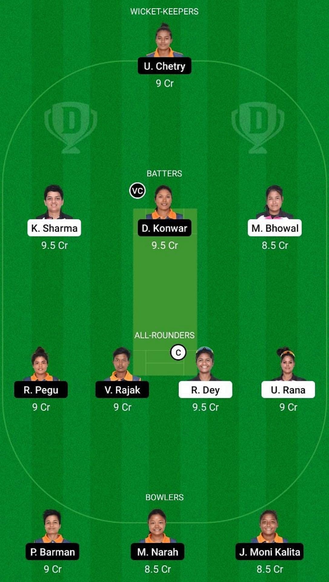 SBC-W vs DD-W Dream11 Fantasy Suggestion #1