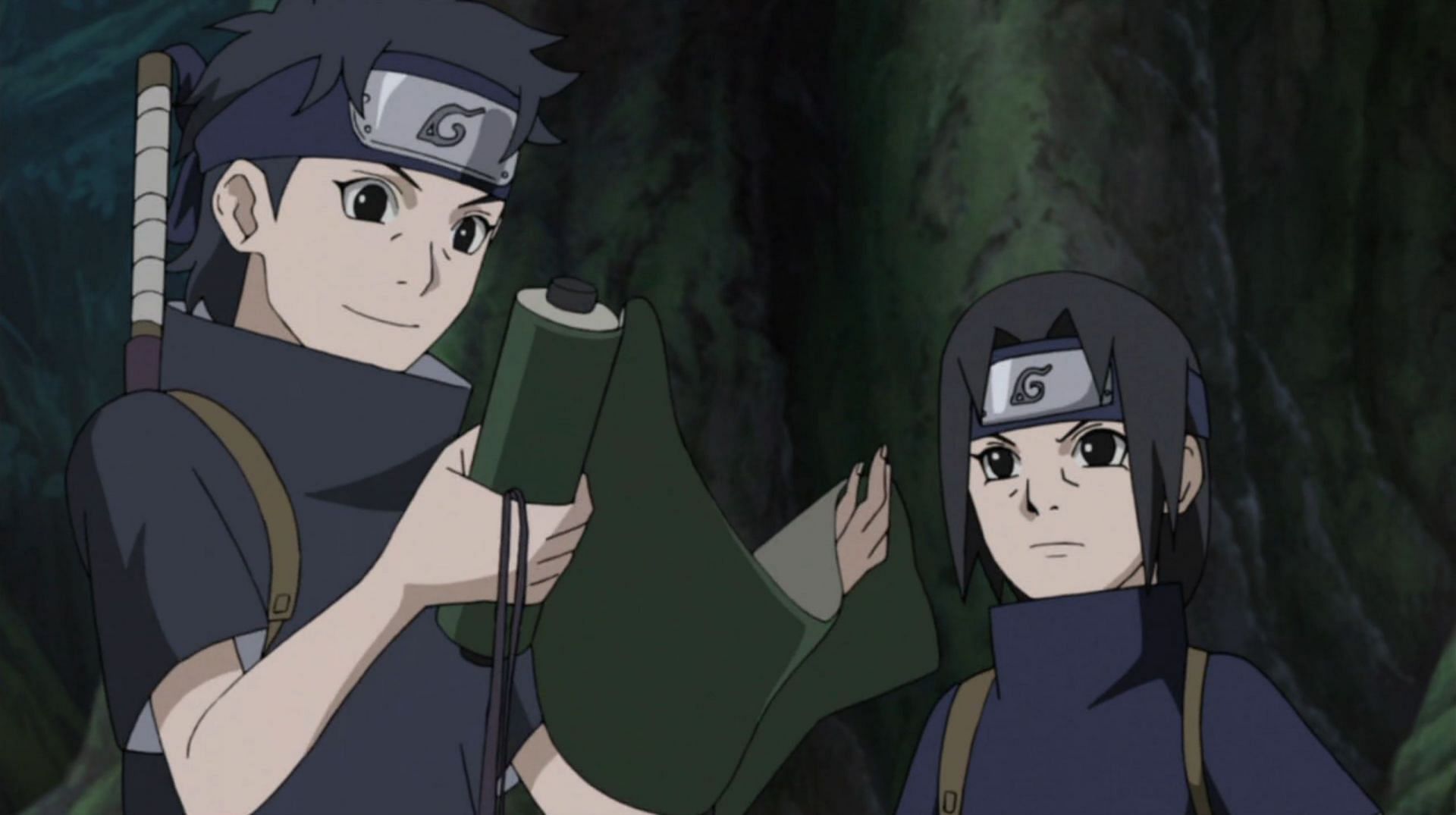 Itachi and Shisui in the anime (Image via Studio Pierrot)