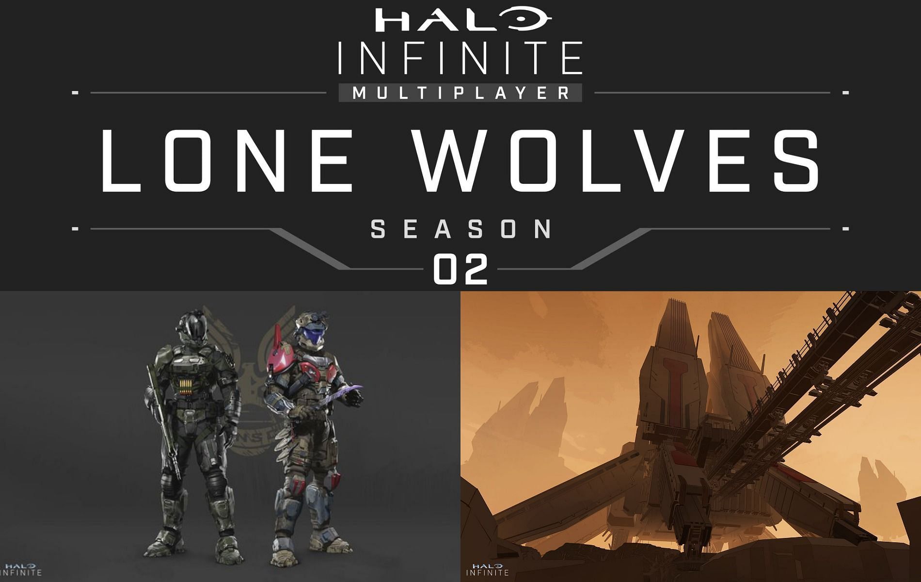 Season 2 is titled Lone Wolves (Images by 343 Industries)