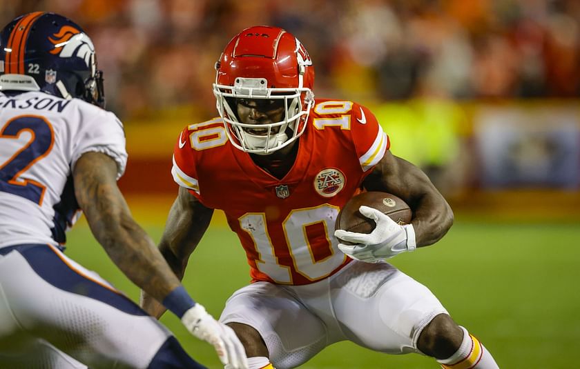 Tyreek Hill Kansas City Chiefs v Bills AFC Championship Game 2021