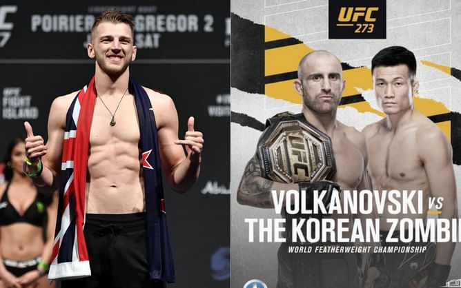"Korean Zombie gets hit too much" - Dan Hooker shares his prediction for Alexander Volkanovski vs. Chan Sung Jung