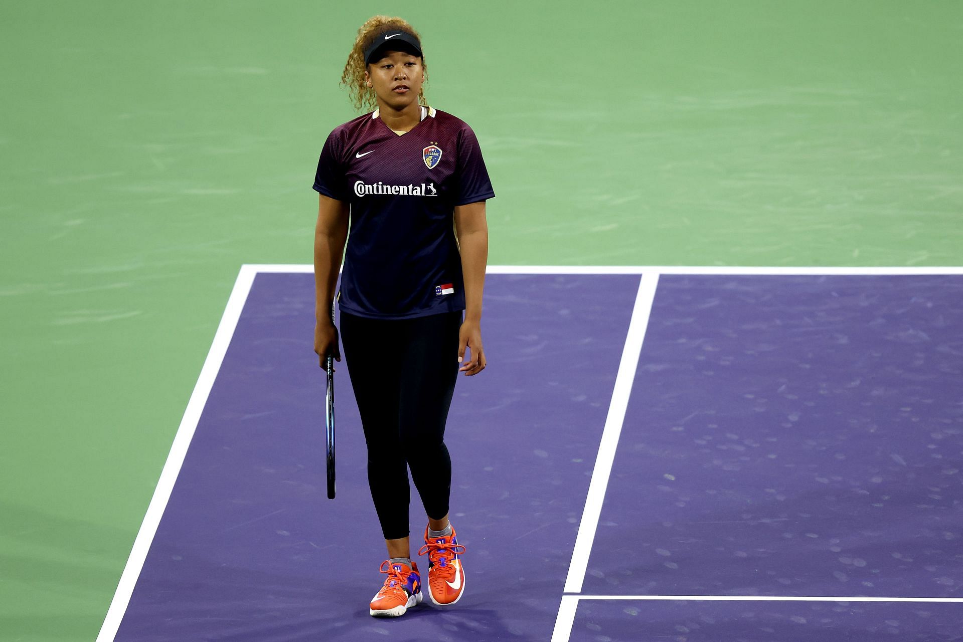 Naomi Osaka wore the jersey of the football club she co-owns