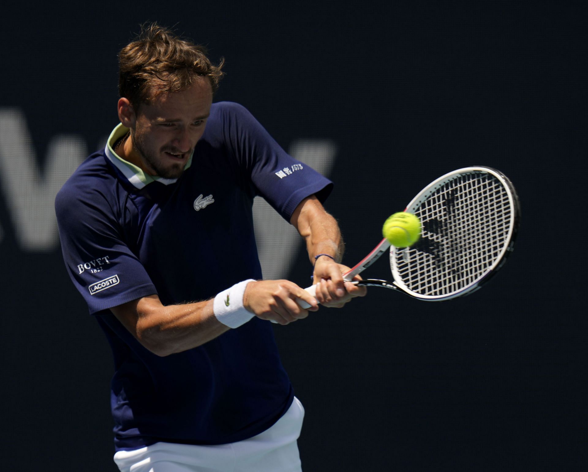 Daniil Medvedev has won both his matches in Miami in straight sets