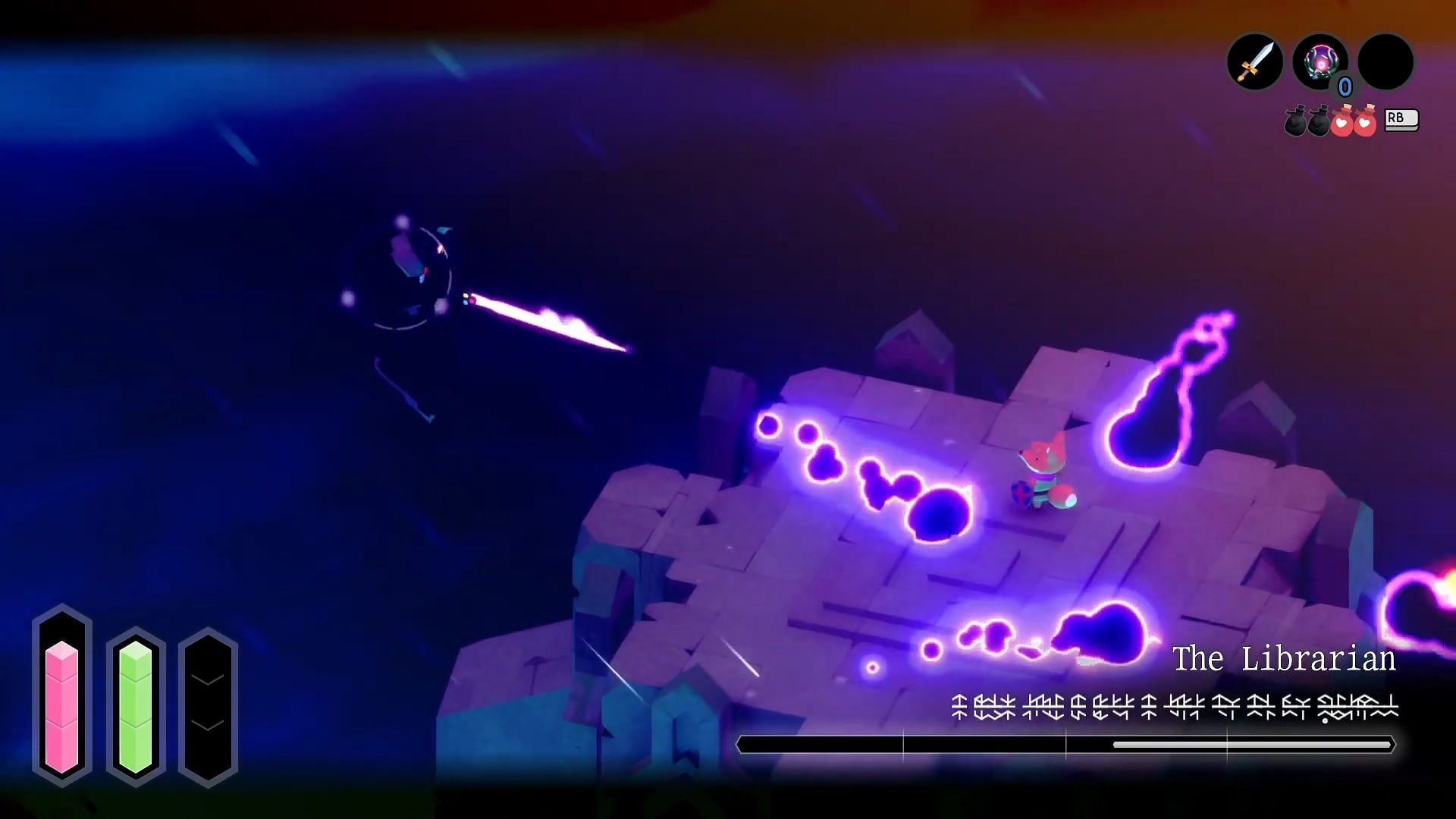 Black orbs that follow the player (Image via SUBWAY CIRCUIT/YouTube)