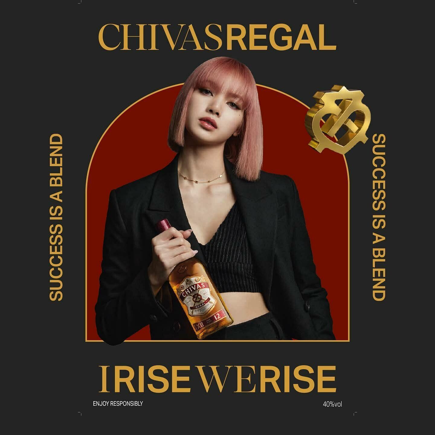 Chivas Regal ft. BLACKPINK Lisa (Image via Chivas Regal)