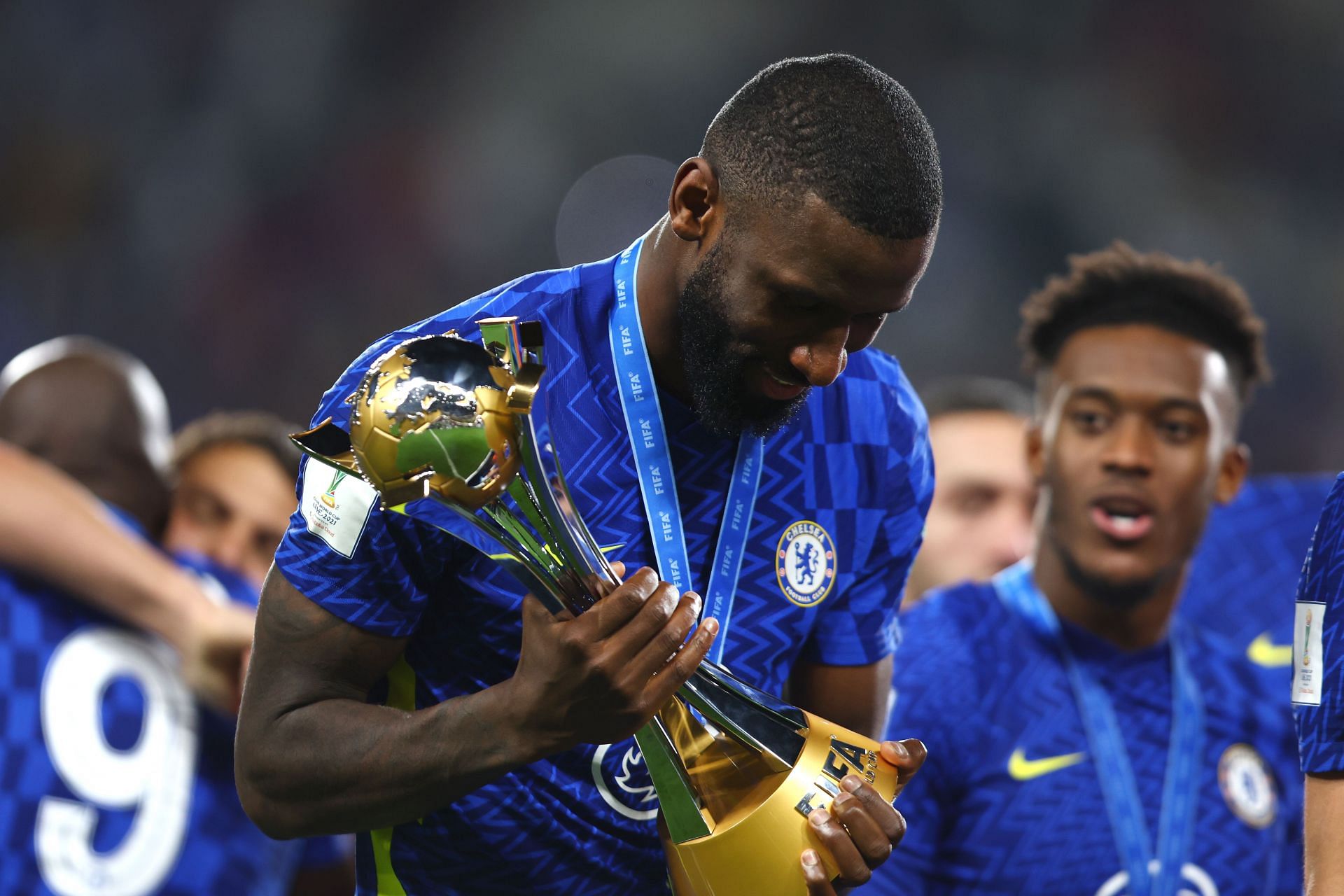 Chelsea are at risk of losing Antonio Rudiger (left) this summer
