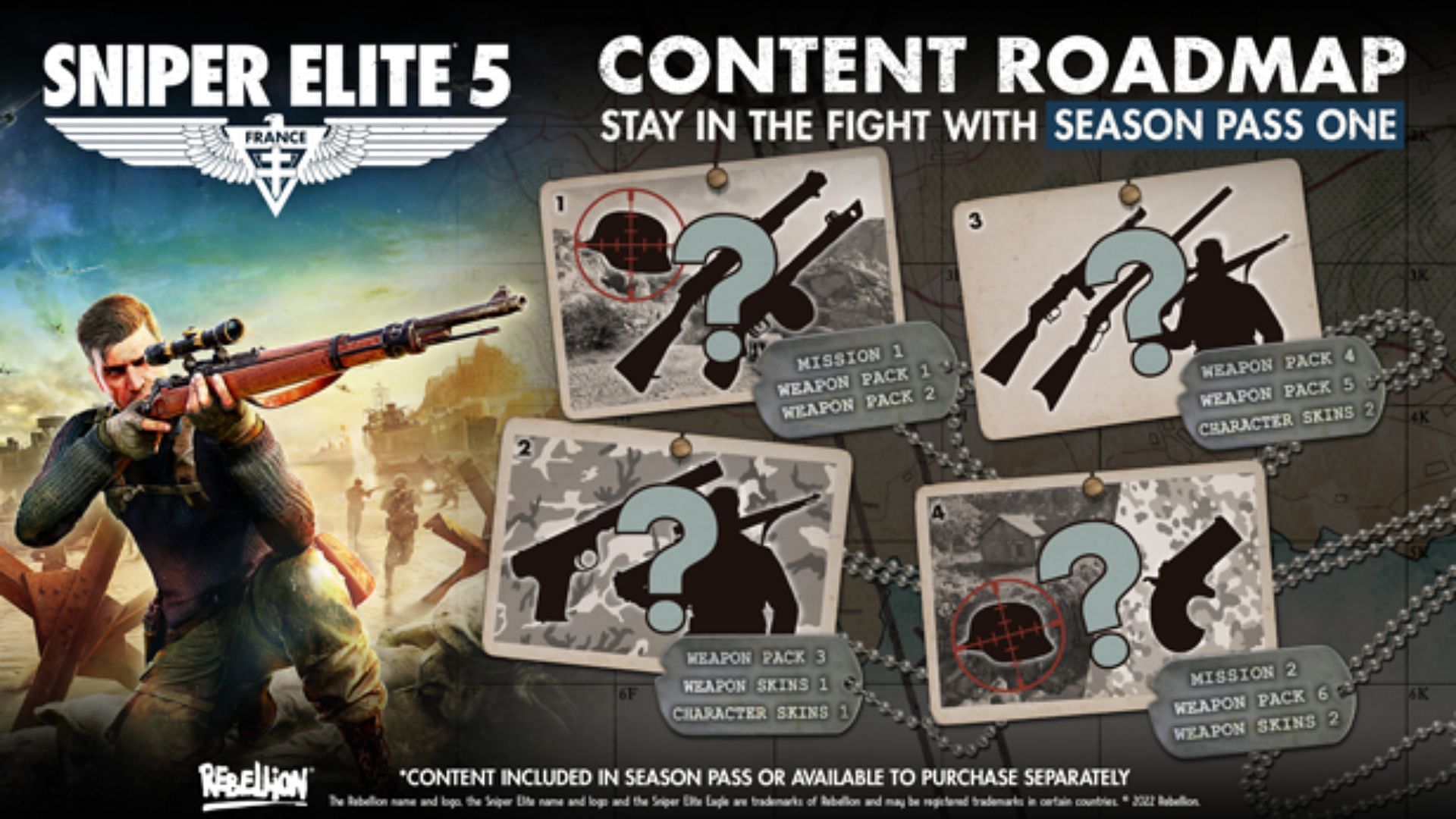 What does the post-launch content include (image by Rebellion)