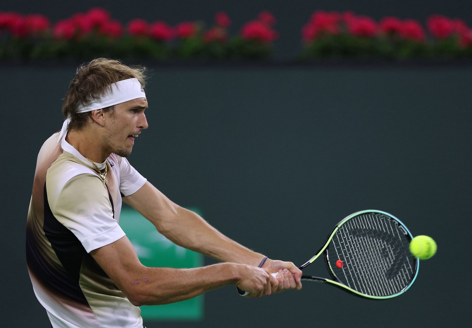 Alexander Zverev at the Indian Wells Masters