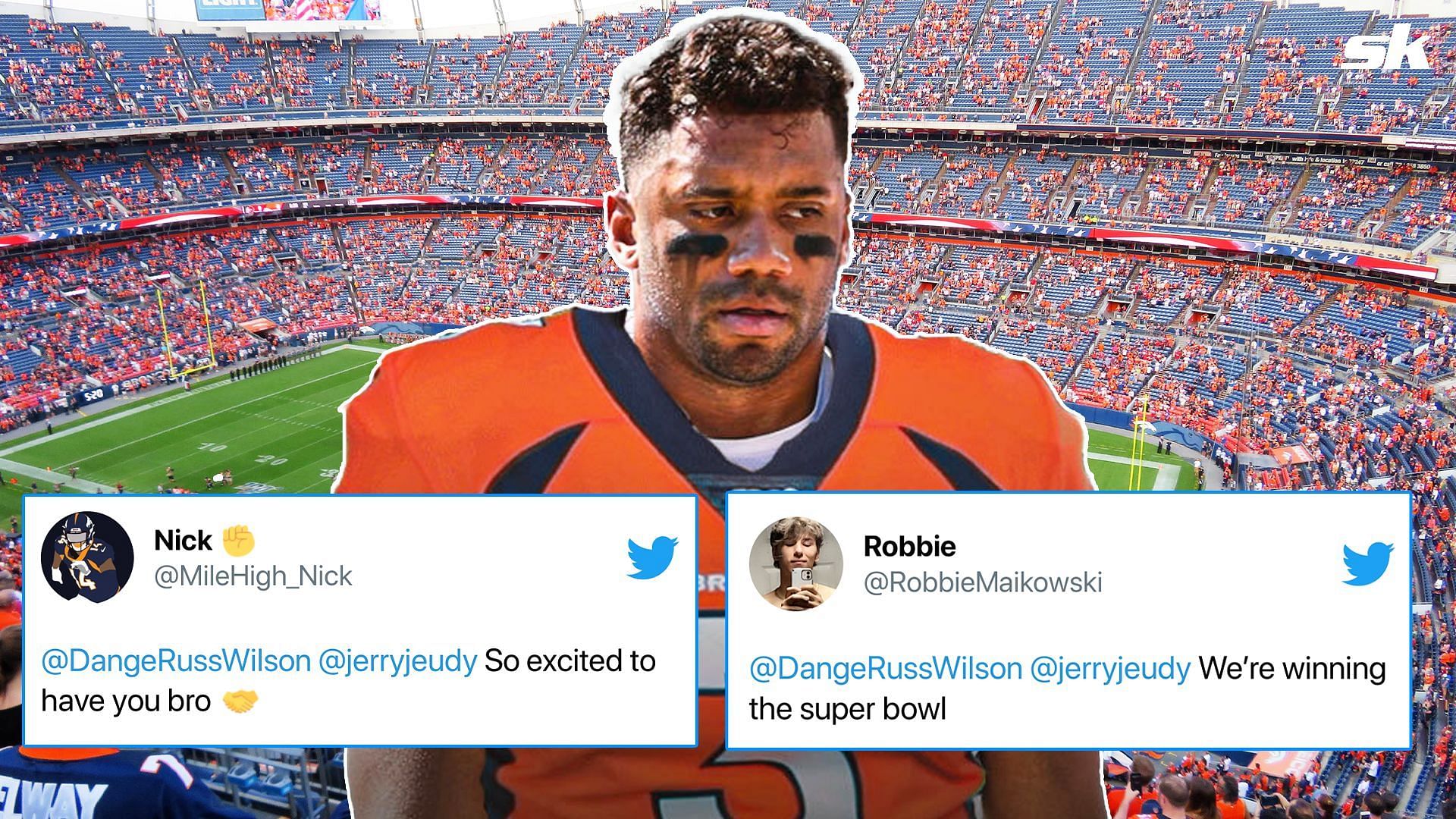 NFL fans on Russell Wilson&#039;s workout video with Jerry Jeudy