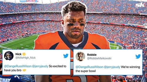 NFL fans on Russell Wilson's workout video with Jerry Jeudy