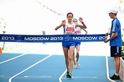Russian race walker Yelena Lashmanova banned , to be stripped of 2012 Olympics gold medal
