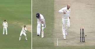 [Watch] - Marnus Labuschagne hits bullseye to catch Babar Azam short of his crease
