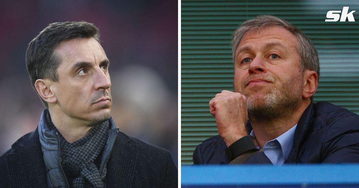 Neville has given his opinion on Abramovic leaving Chelsea