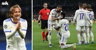 WATCH: Luka Modric leads wild celebrations inside Real Madrid dressing room after thrilling comeback win over PSG