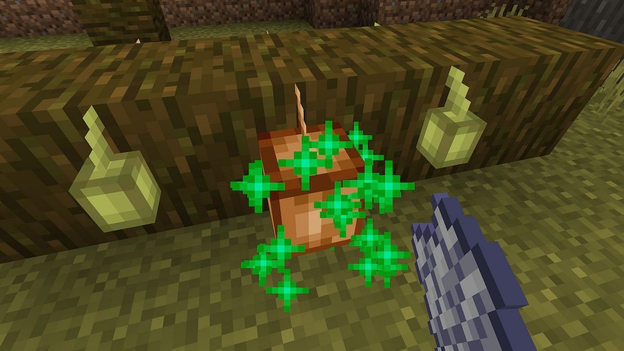 Using bonemeal on a cocoa pod can instantly raise it&#039;s stage of growth by 1 (Image via Minecraft)