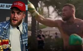 "This is embarrassing" - Jake Paul criticizes Conor McGregor's boxing technique in his latest training footage