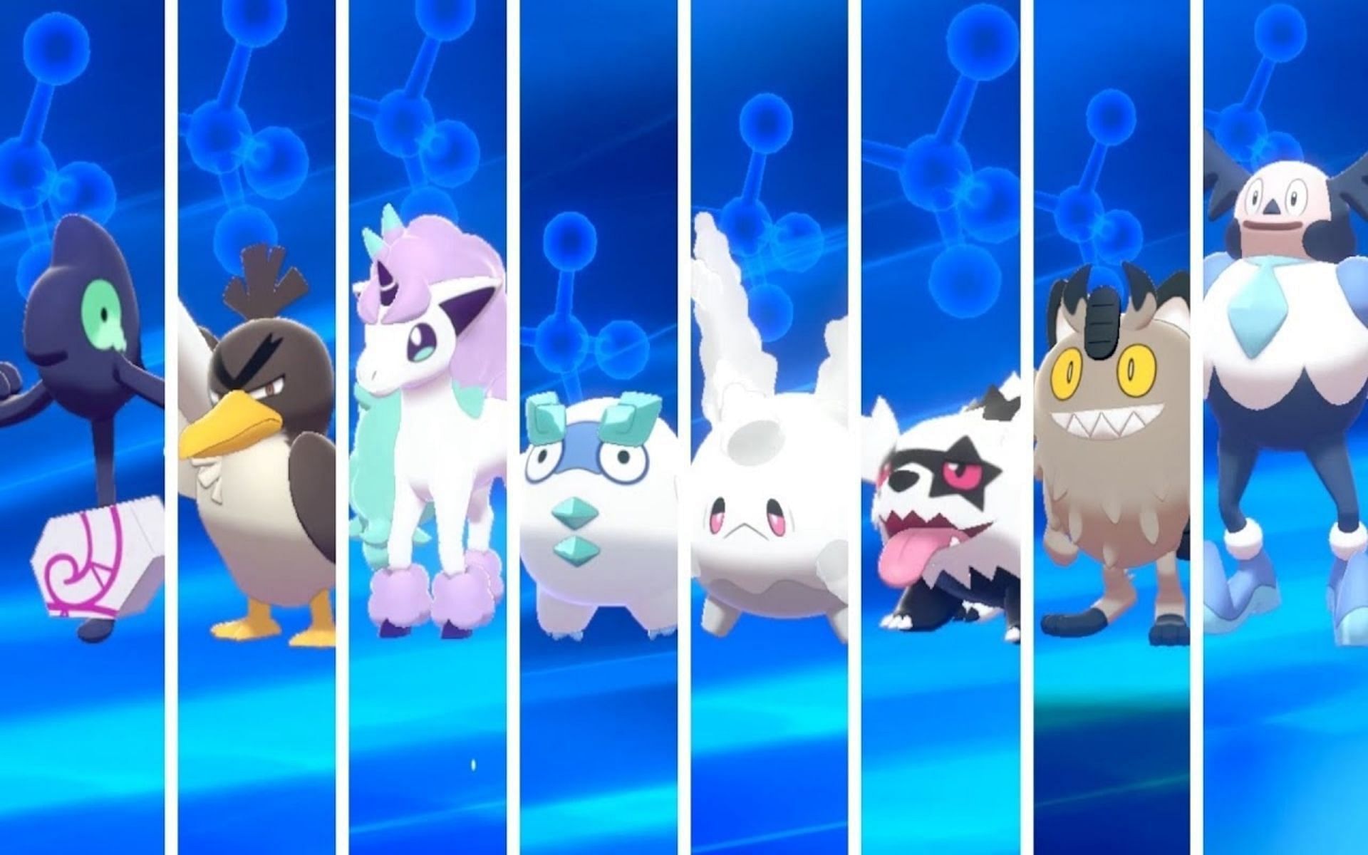 Many new Pokemon were introduced in Genration VIII (Image via ProsafiaGaming Youtube)