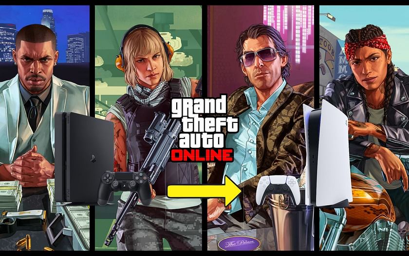 GTA Online character transfer to PS5 and Xbox Series X/S