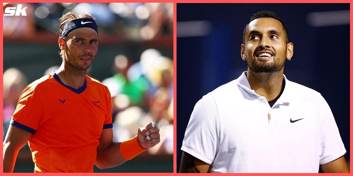 Rafael Nadal takes on Nick Kyrgios in the quarterfinals of the Indian Wells Masters