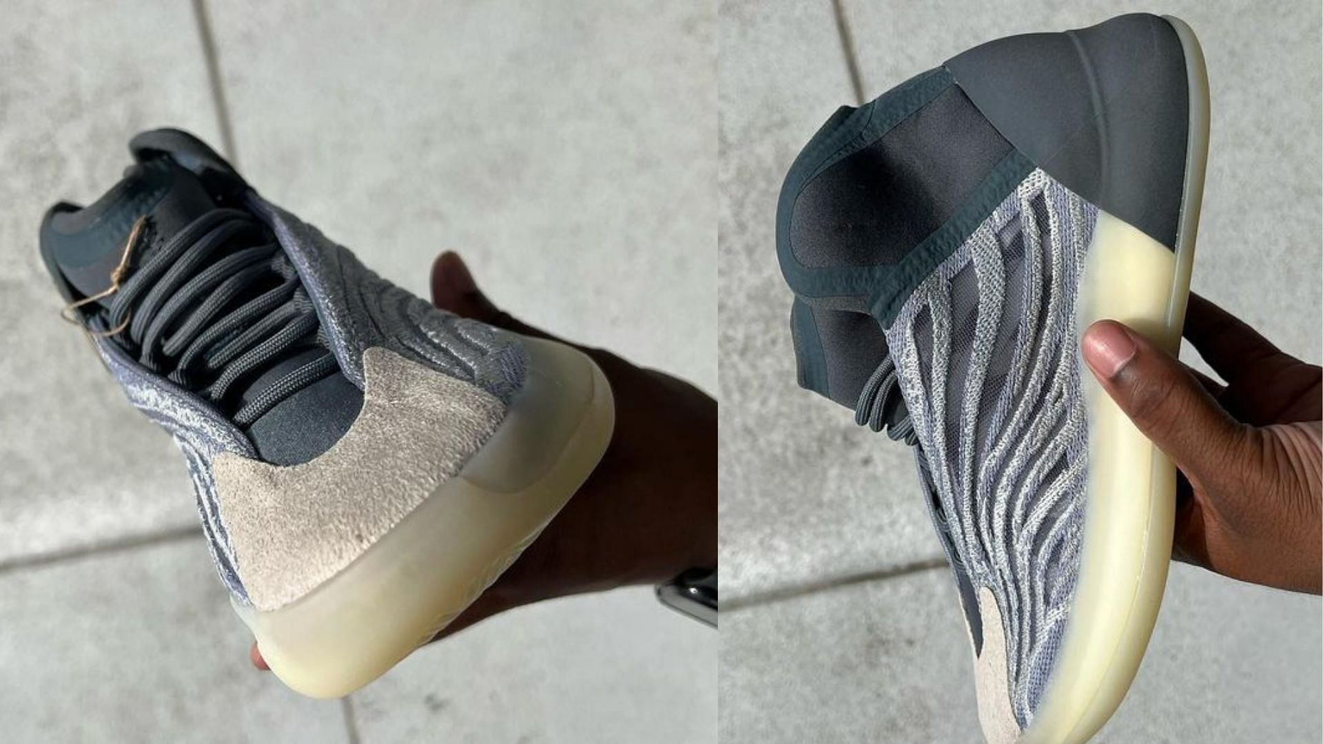 Yeezy QNTM Mono Carbon (Image via @jjoseph15/ Instagram)