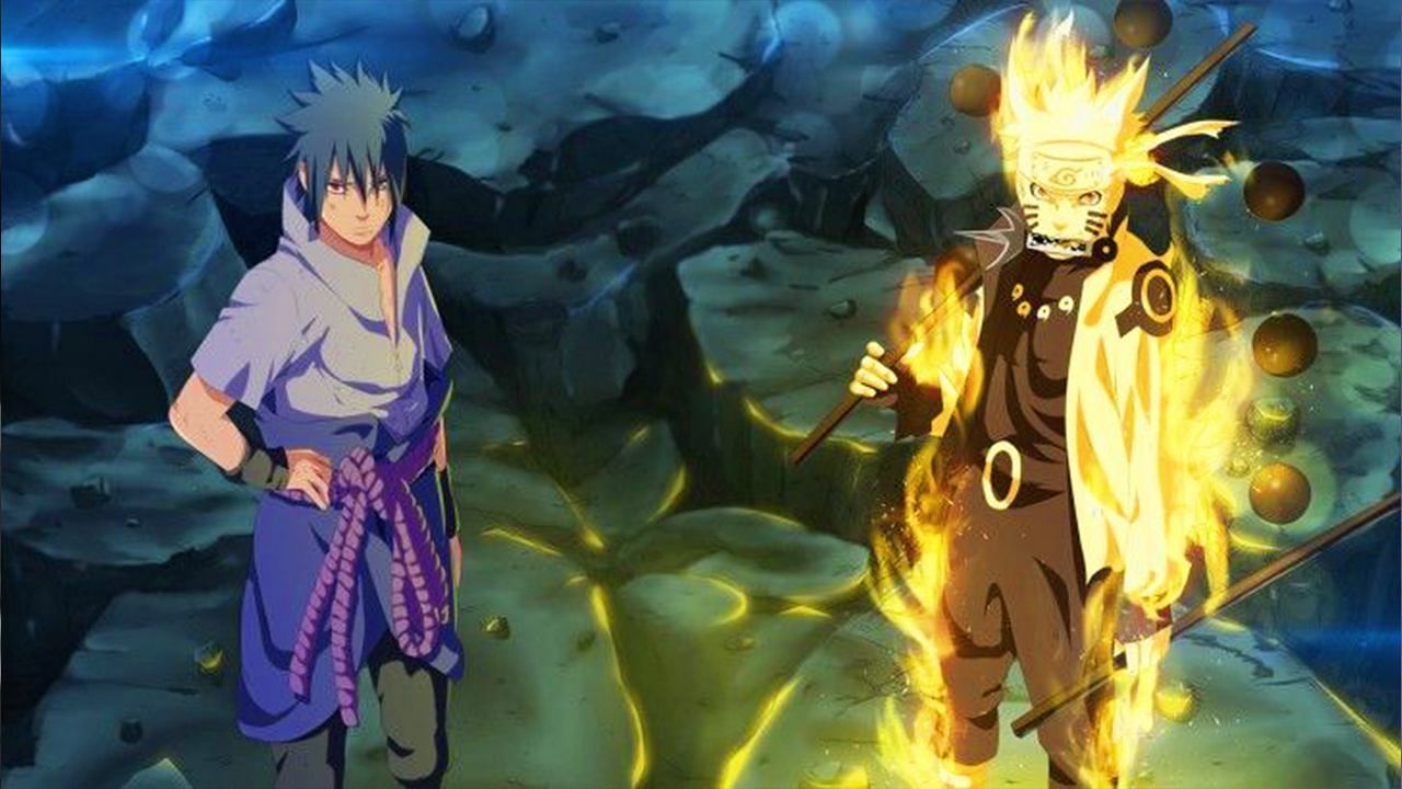 Naruto and Sasuke (Image via Studio Pierrot)