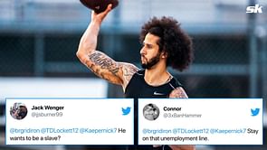 "He wants to be a slave?" - Colin Kaepernick's practice video sparks angry reactions from NFL fans