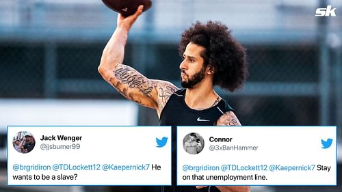 Colin Kaepernick invites ire of NFL fans