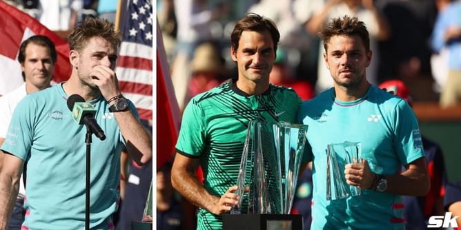 When Stan Wawrinka jokingly called Roger Federer an "a**hole" for beating him in the 2017 Indian Wells final
