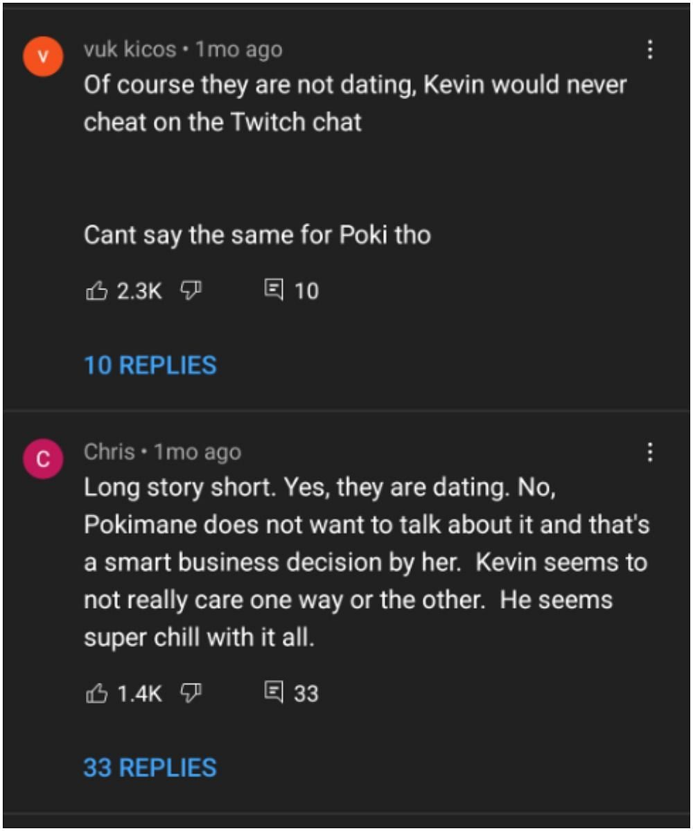 Are the two dating? Every YouTube comment section involving the streamers seems to talk about it (Image via Streamer Clops/YouTube)