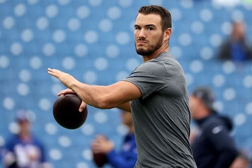 Free agent quarterback Mitchell Trubisky.