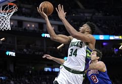 “He put Joel Embiid and the 76ers on his lap and gave them a spa****g” - Kendrick Perkins praises Giannis Antetokounmpo’s Mamba Mentality after clutch block on Joel Embiid