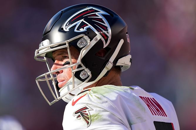 Atlanta Falcons' tribute video for Matt Ryan was shorter than the one they had for Drew Brees