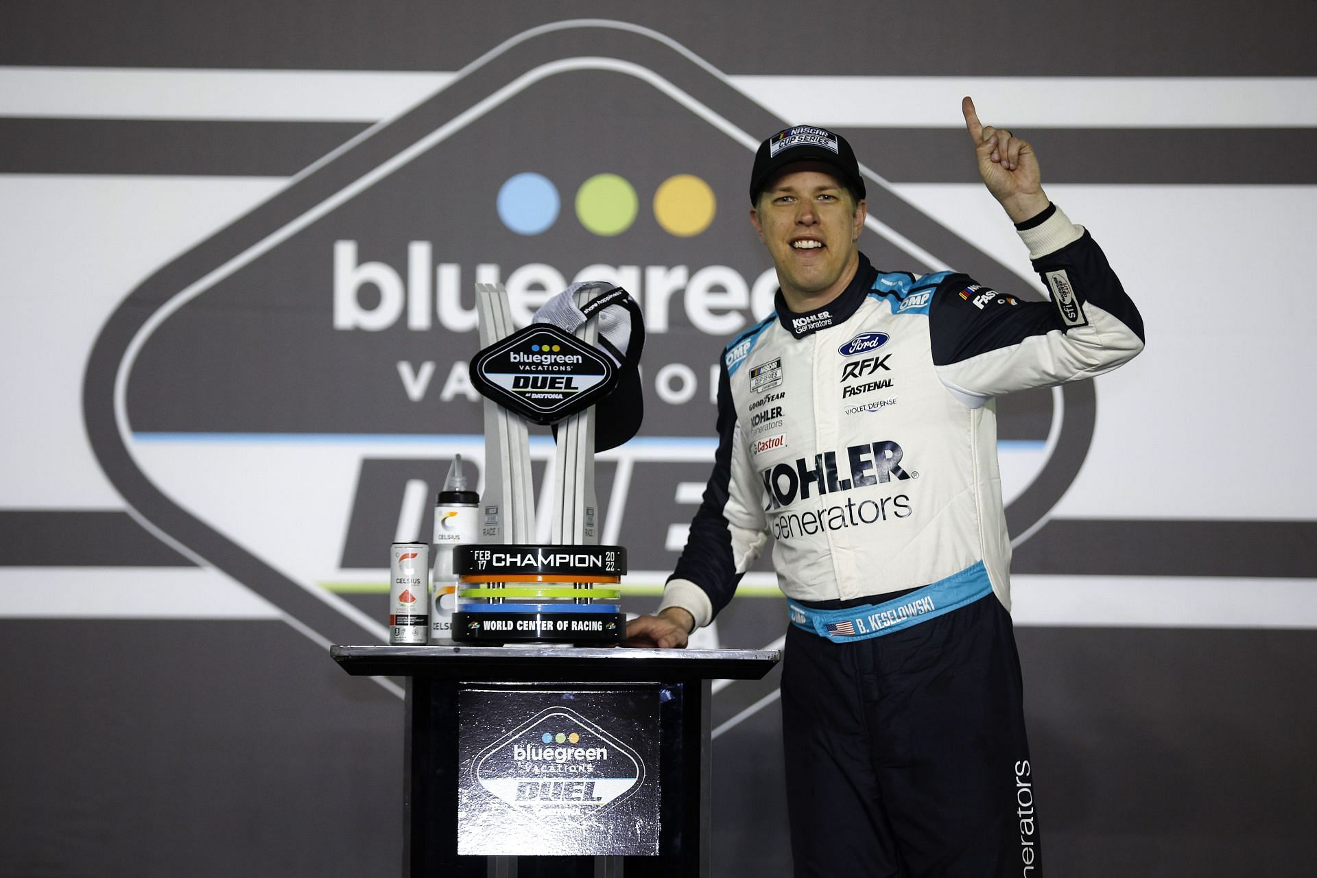 Brad Keselowski wins Bluegreen Vacations Duel #1 at Daytona