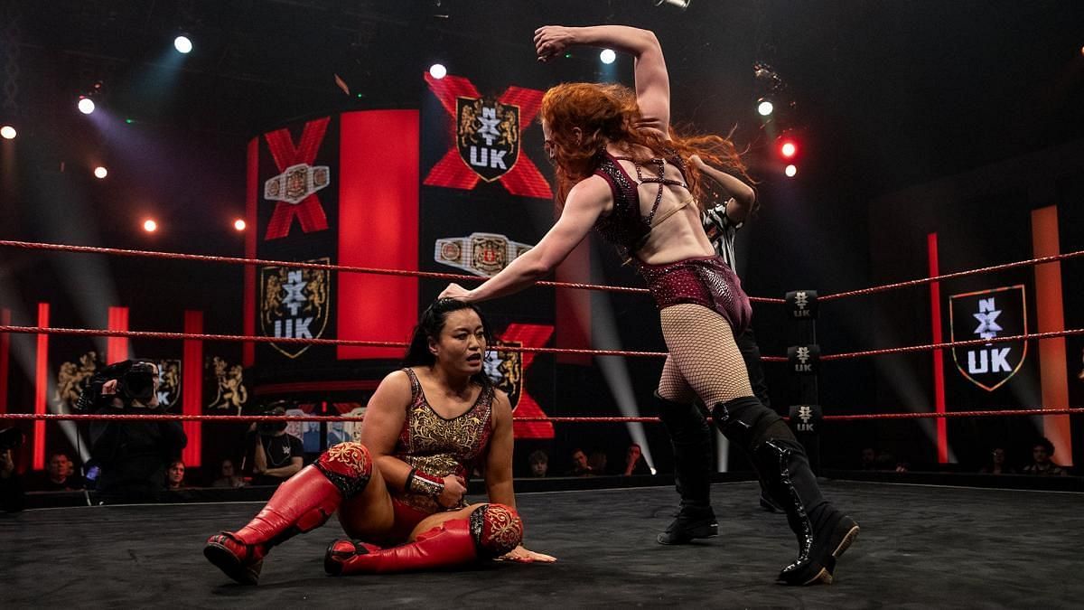 Meiko Satomura and Isla Dawn finally clashed over the NXT UK Women&#039;s Championship