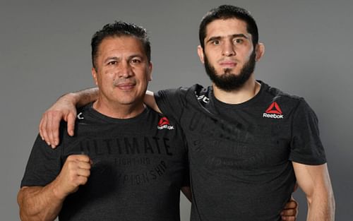 Javier Mendez (left); Islam Makhachev (right)