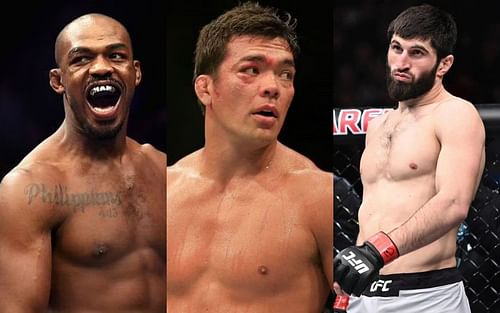 Jon Jones, Lyoto Machida, and Magomed Ankalaev