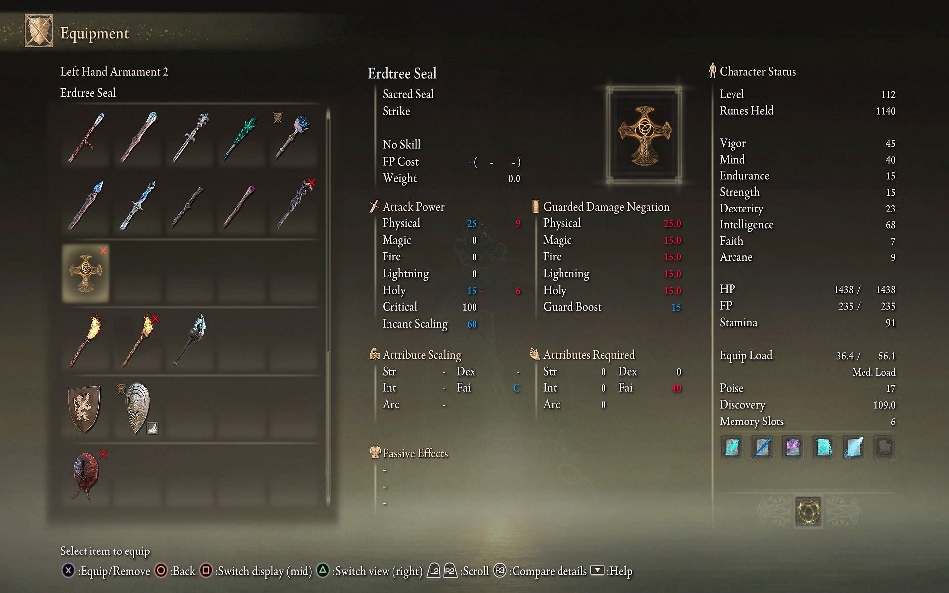 How to find the Erdtree Seal Sacred Seal in Elden Ring (Image via FromSoftware)