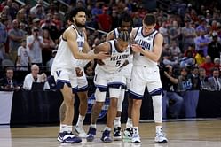 "The question now for Villanova is Justin Moore's status moving forward" - NCAA insider on injury scare for the young star as he leaves Elite 8 matchup against Houston with injury