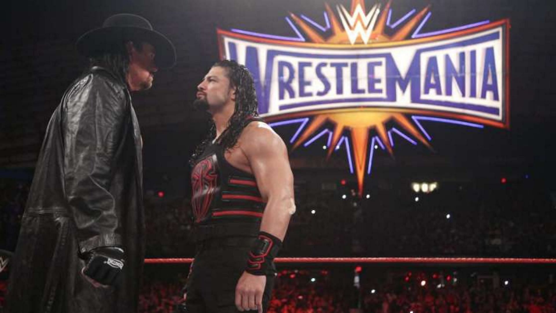 The Undertaker faced Roman Reigns at WrestleMania 33