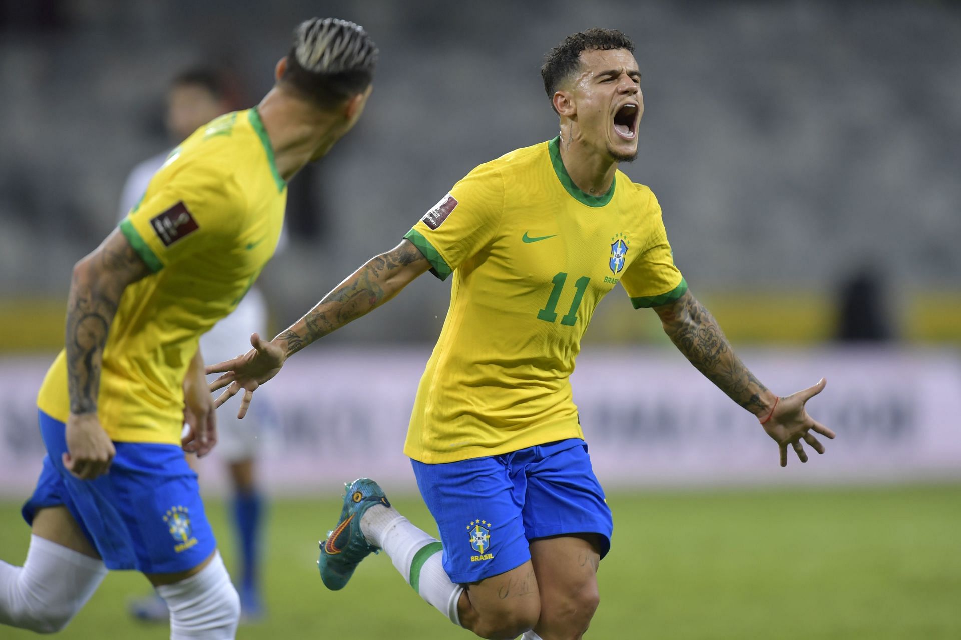 Enter caption Brazil v Paraguay - FIFA World Cup Qatar 2022 Qualifier