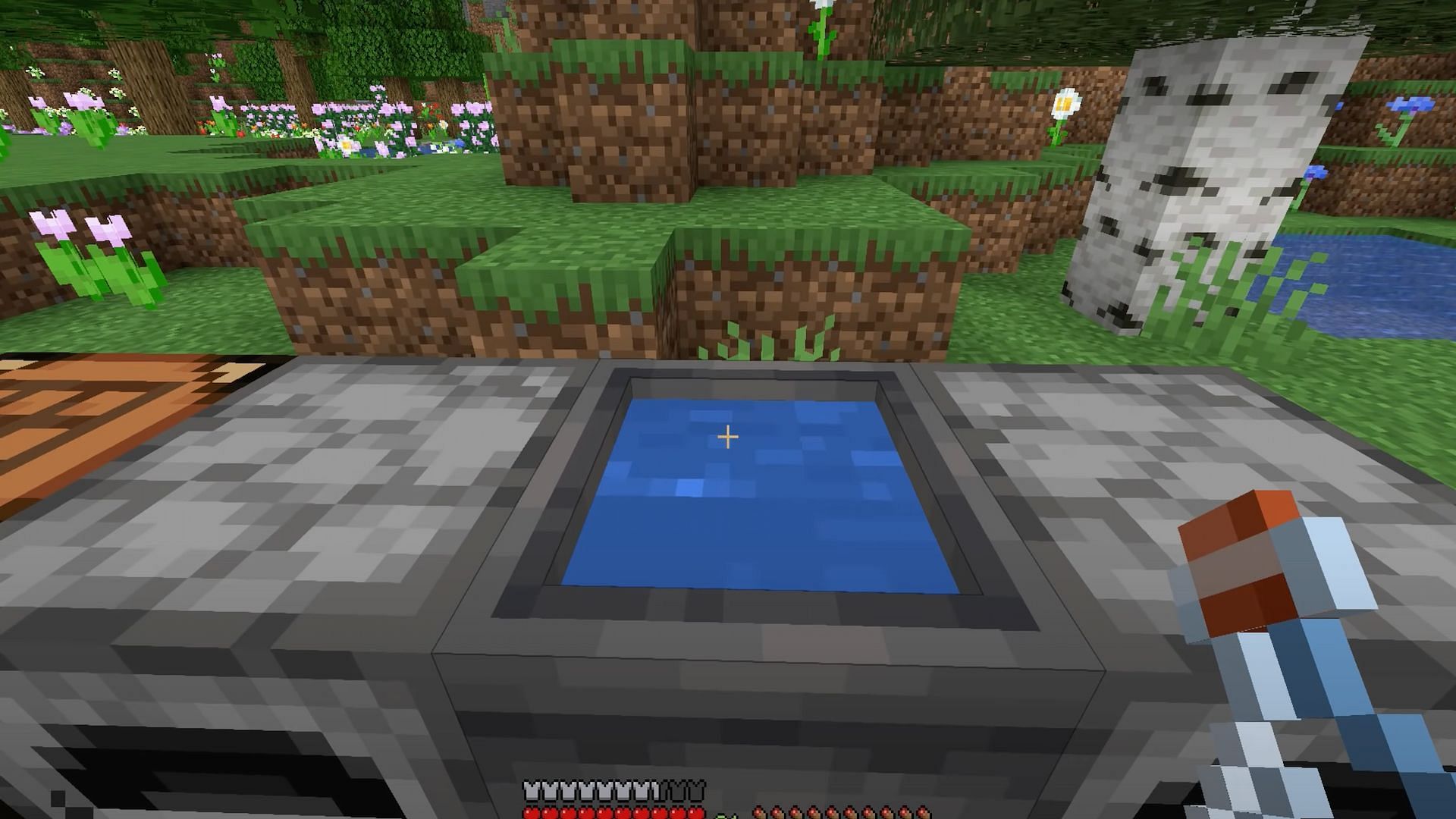 Players are able to brew many different potions in Minecraft that can help them defensively (Image via wattles/YouTube)