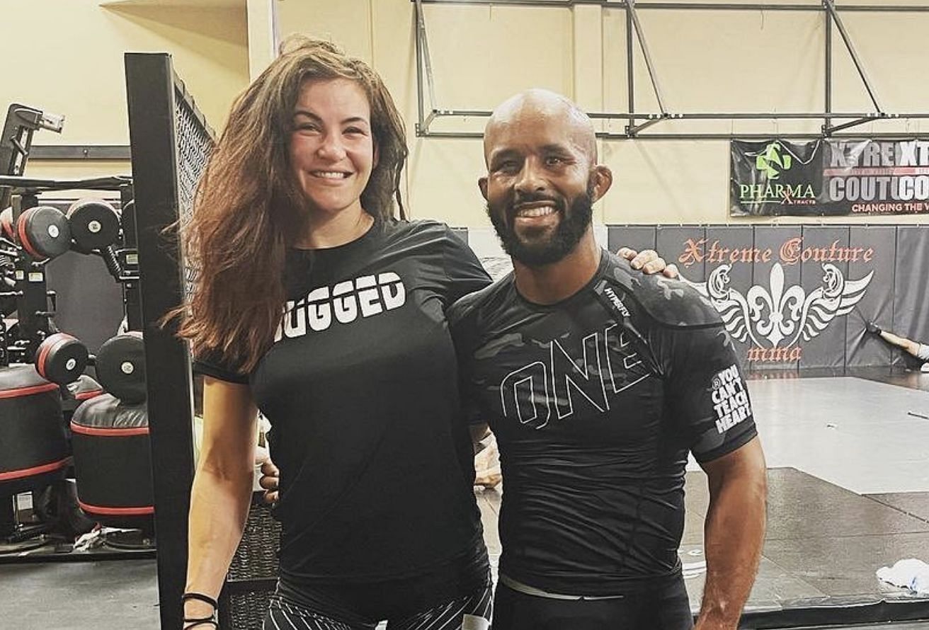Demetrious Johnson trained at Xtreme Couture ahead of ONE: X