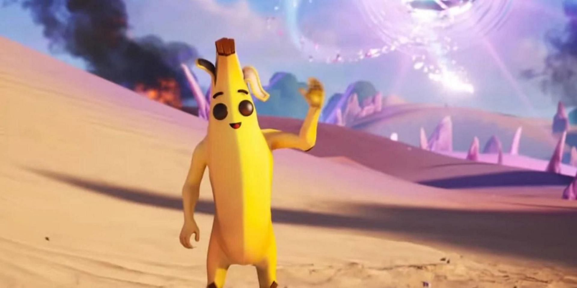 Игры где есть банан. ФОРТНАЙТ ледяной бананчик. Банан ФОРТНАЙТ скин. Бананчик ФОРТНАЙТ. Ледяной банан ФОРТНАЙТ.