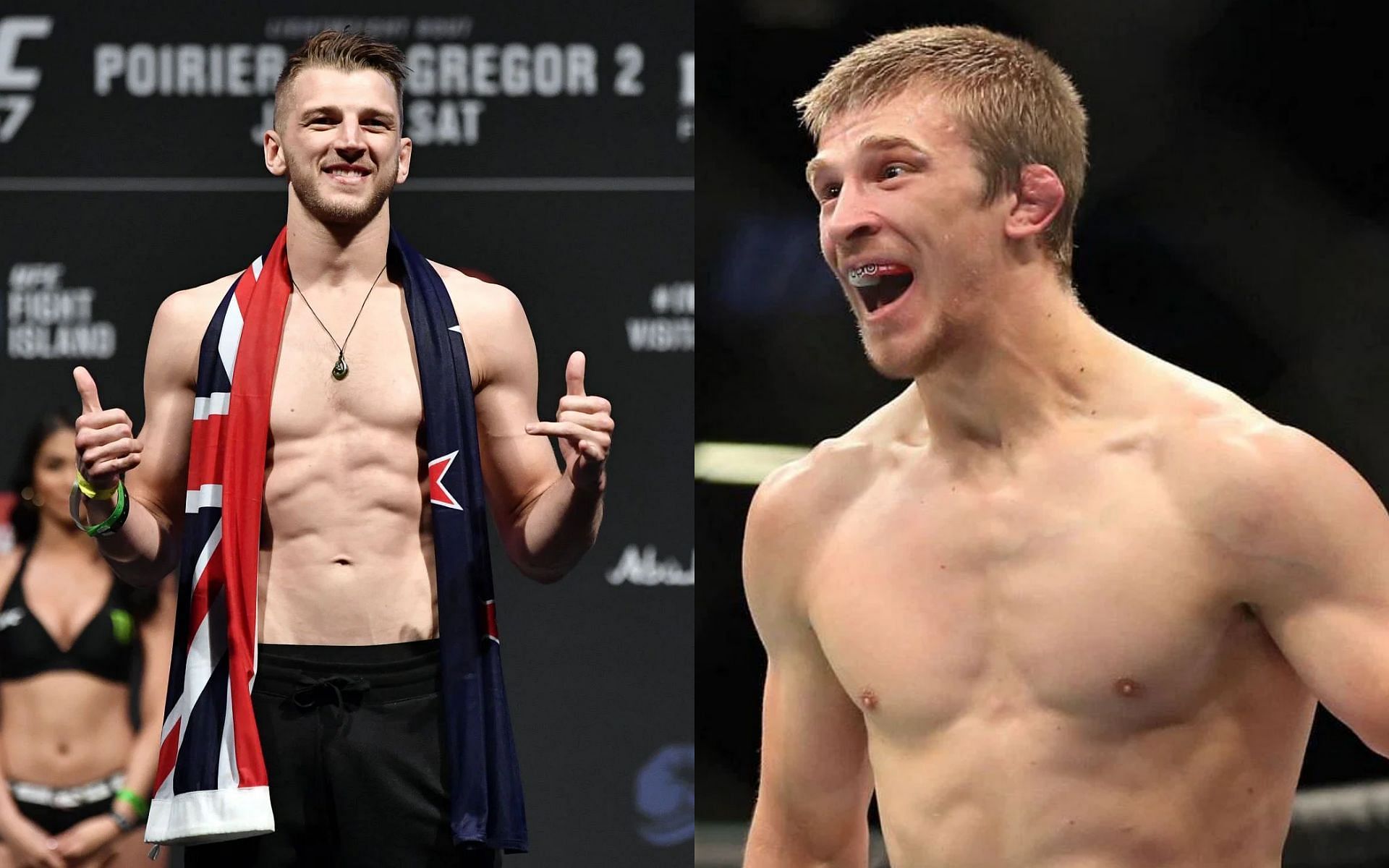 Dan Hooker (left) and Arnold Allen (right)