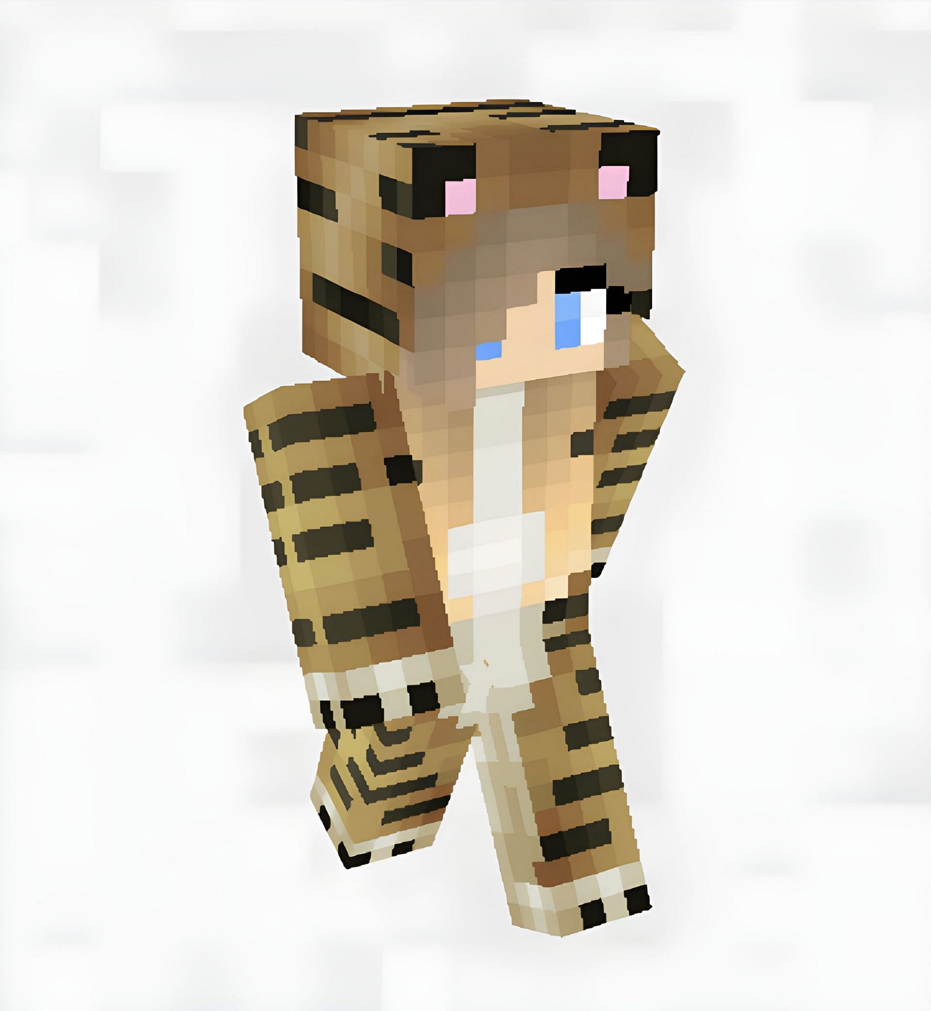 The CatGirl onesie skin is quite stylish (Image via SkinsMC)