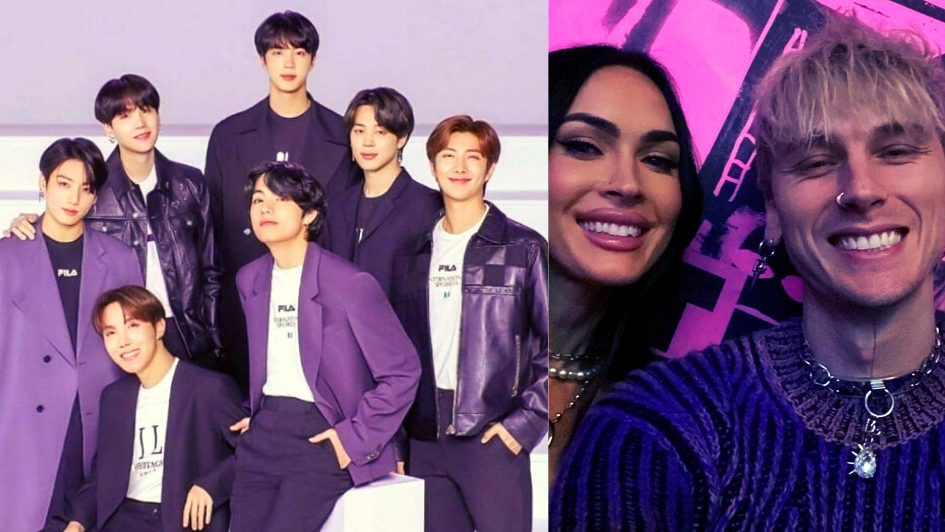 BTS preferred as the best band to perform at MGK and Megan Fox&#039;s wedding (Image via Sportskeeda)