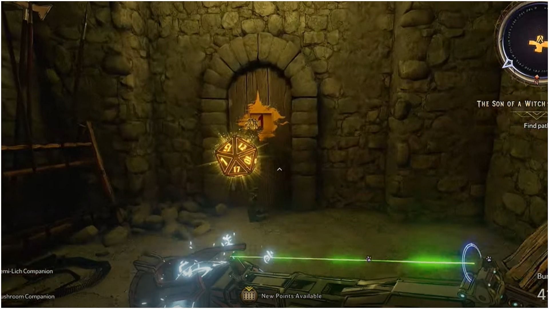 Another Lucky Dice may be found to the right of the red chest (Image via WoW Quests/YouTube)
