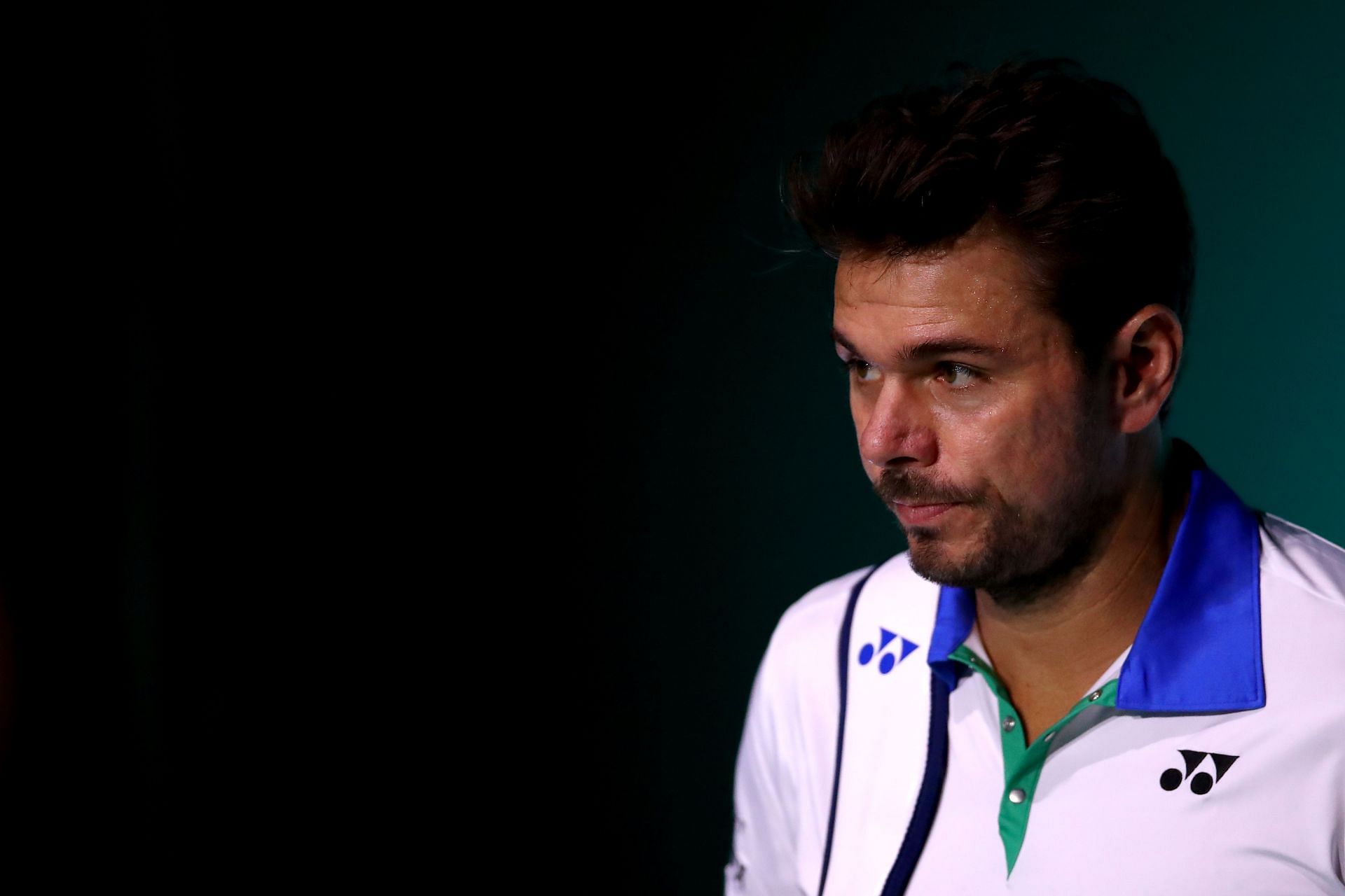 Wawrinka at the 2021 Rotterdam Open